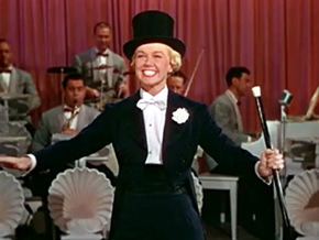 Doris Day in tuxedo