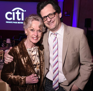 Tippi Hedren and Ben Mankiewicz